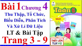 Toán Lớp 6 Bài 1 Chương 4 Thu Thập Tổ Chức Biểu Diễn Phân Tích Trang 3 - 9 Cánh Diều Bài Tập | Tập 2