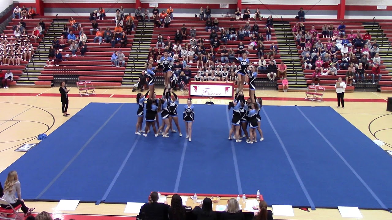 Cosby High School at Falcon Cheer invitational 2019 YouTube