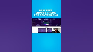 Best FREE Shopify Theme for Conversions