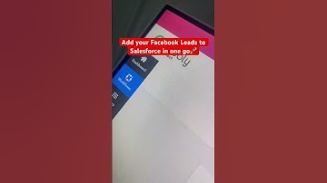 Facebook Lead Ads to Salesforce ( Add Leads Automatically)✅🤑 #shorts #pabblyconnect