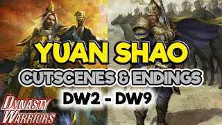 Yuan Shao ALL Cutscenes & Endings - Dynasty Warriors - 4K 60 FPS
