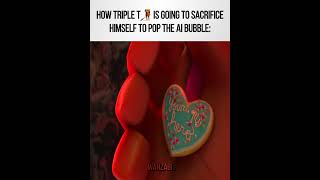 I don't want him to crumble to dust and blow away 😔 || #wreckitralph #triplet #tungtungtungsahur