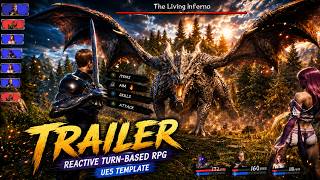 Reactive Turn-Based RPG Template: Trailer | Unreal Engine 5