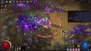3.21 Witch Occultist CWDT Hexblast/Soulrend Blasting T16 8 MOD Maps