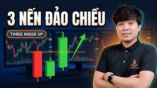 Mô Hình 3 Nến Đảo Chiều Tăng (Three Inside Up) Hoàn Hảo | TRADERPTKT