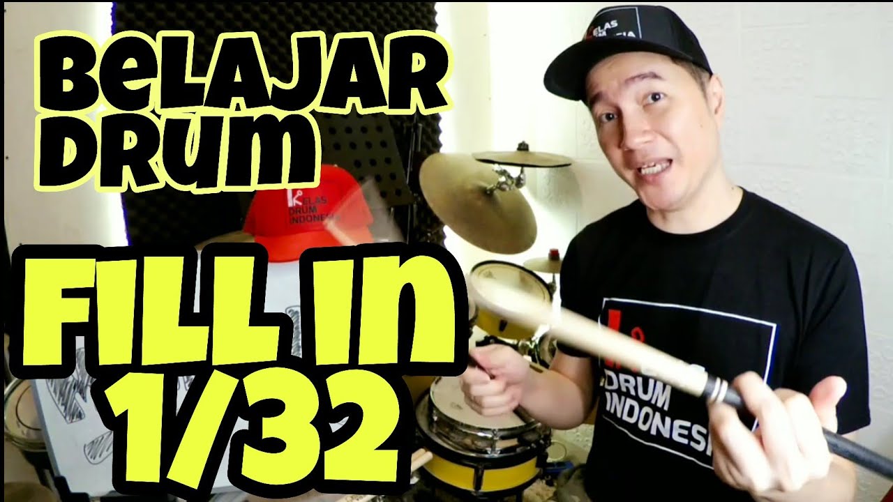 32nd Notes 1/32 Belajar drum Advance - YouTube