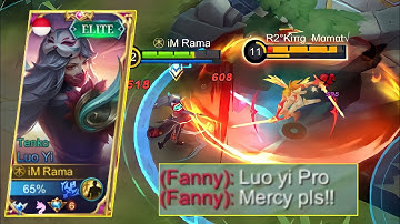 Enemy Pic Fanny Trust Me !! Top Global Luo Yi 2021 !! Luo Yi Best Build 2021 - Mobile Legends