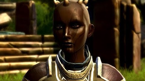 SWTOR - Zabrak - Jedi Knight - Light Side - Part 1 - Tython
