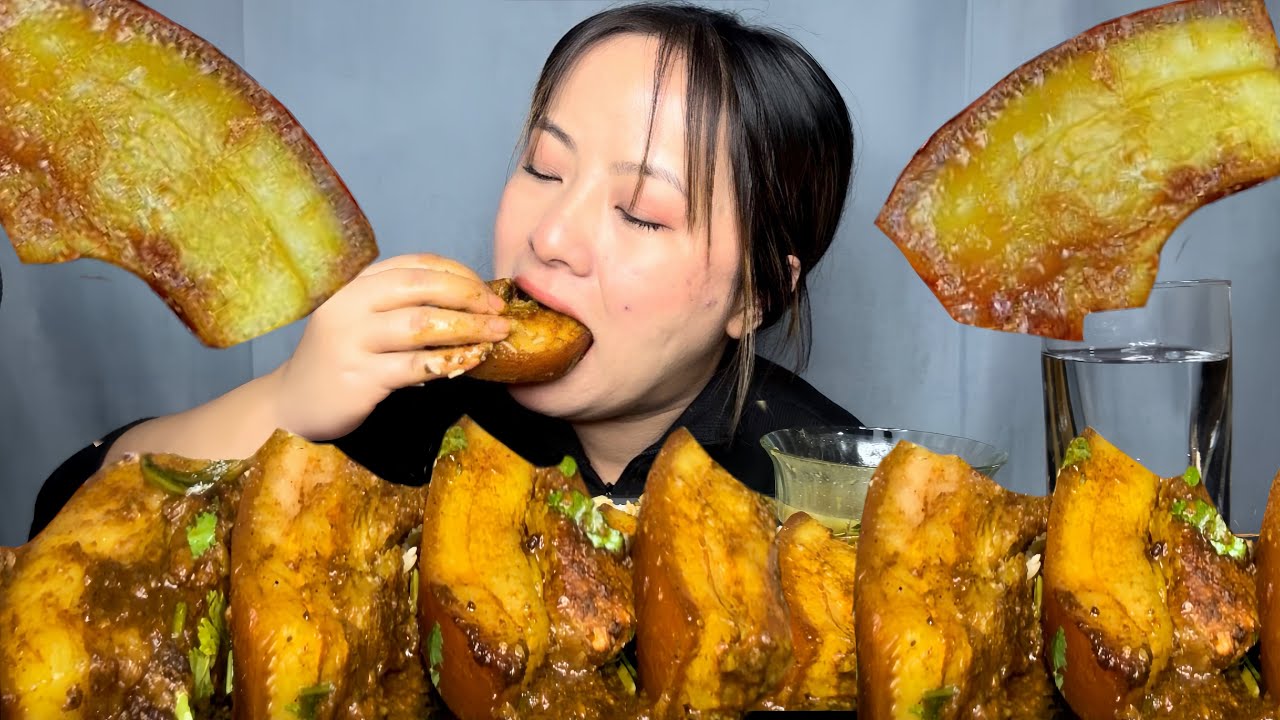 EATING OILY & FATTY PORK RIBS WITN BASMATI RICE, RAYO SAAG, DAAL! PORK MUKBANG! #mukbang  #pork 
