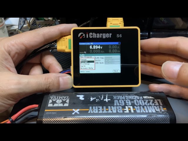 【ラジコン充電器】i Charger S6 【設定】 - YouTube