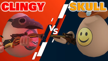 Clingzter VS. Skullary Prince [1v1] | Shell Shockers