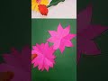 How to make lotus flower shorts papercraft trending ytshorts