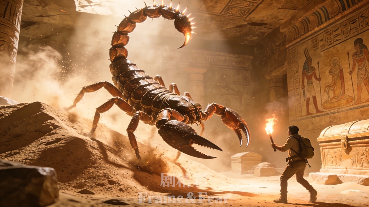 Пустынные скорпионы атакуют! Подземный лабиринт-гробница превращается в охотничье угодье!