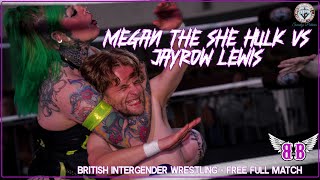 The Jesters Big Mistake - Jayrow Lewis Battles Megan The She Hulk British Intergender Wrestling