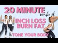 20 Minute HIIT Inch Loss Workout to Lose Weight, Burn Calories & Tone your Body Lucy Wyndham-Read