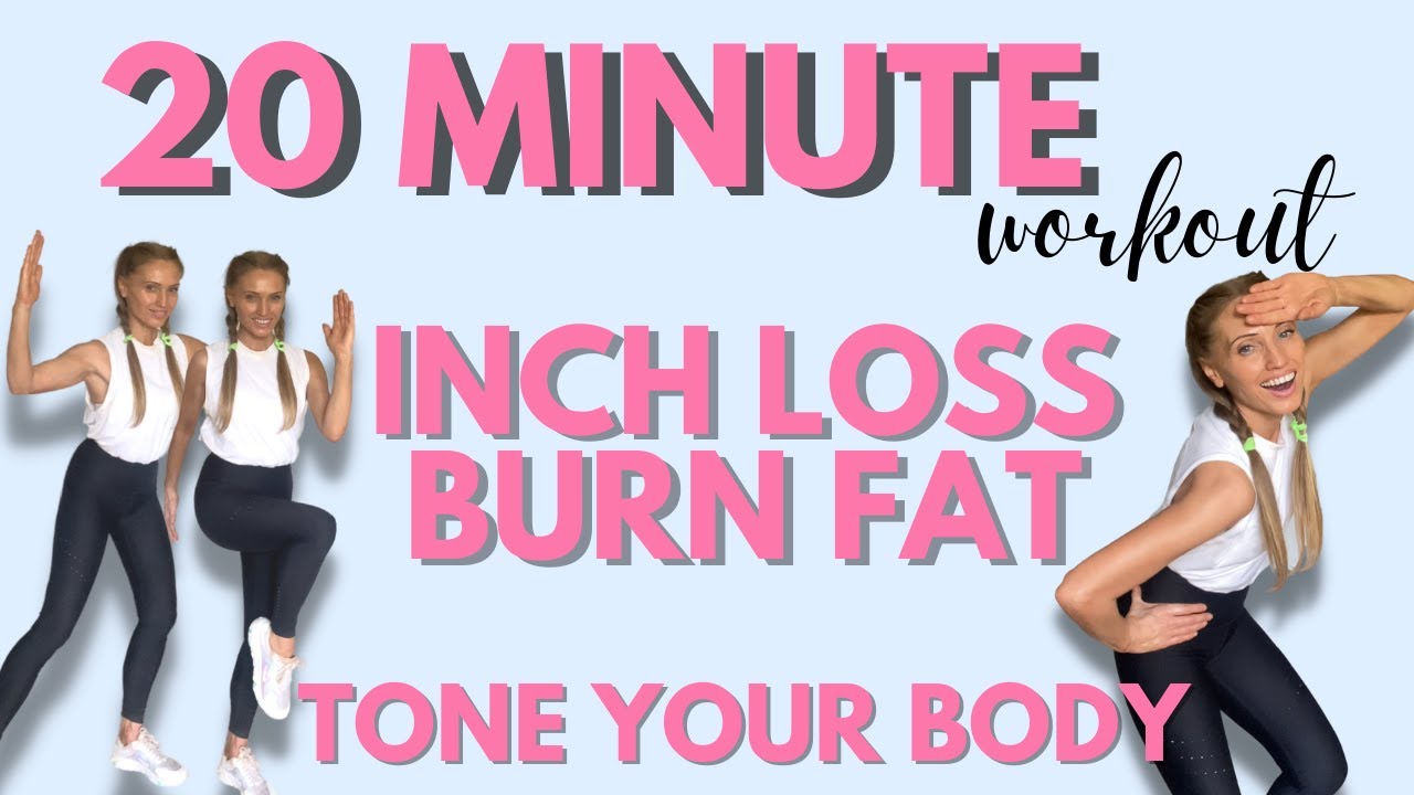 20 Minute HIIT Inch Loss Workout to Lose Weight, Burn Calories & Toning  - Follow along workout