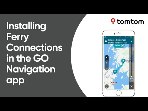 Installing missing Ferry Connections in the GO Navigation app
