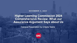 Criterion 4 - Teaching and Learning: Evaluation and Improvement