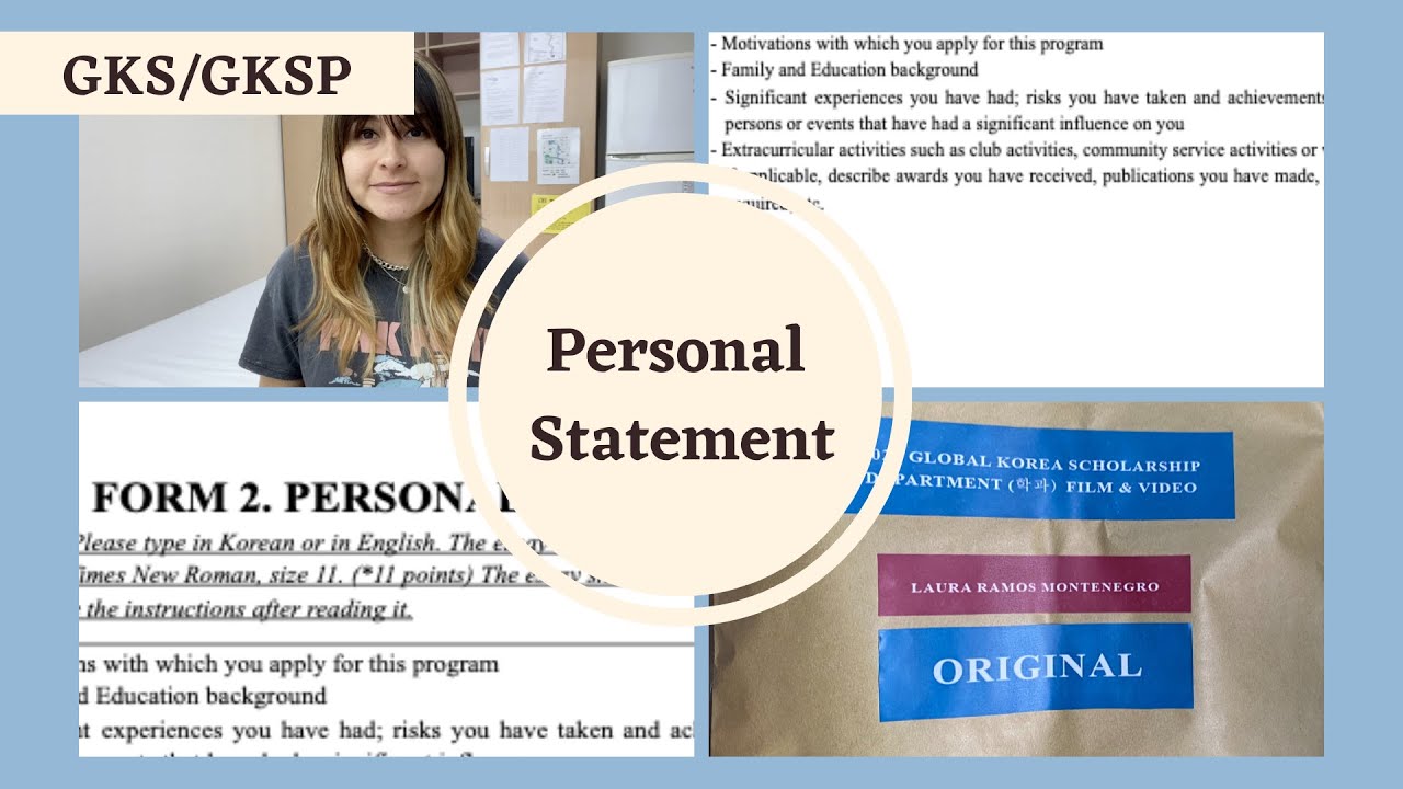 personal statement kgsp