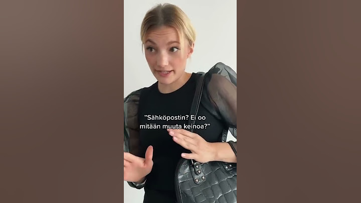 Kun vain sähköposti riittää! #shorts #tiktoksuomi #tiktokvideo
