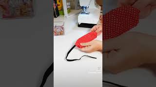 Sew with me a Notebook Pen Holder Bookmark, it's easy! #sewingtutorial #journaling #sewing #craft