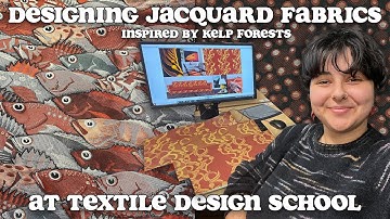 VLOG: Creating a Jacquard-Woven Textile Collection at the Fashion Institute of Technology, NYC 🦑