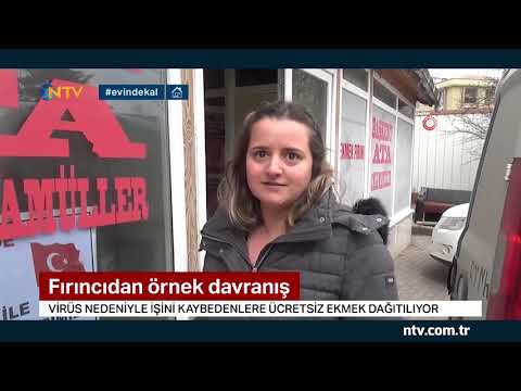 Fırıncıdan örnek davranış