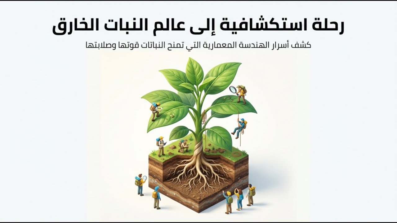 1- الدعامة في النبات | د/محمود مجاهد