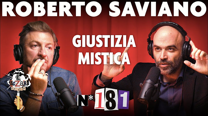 Ep. 181 - Giustizia Mistica con Roberto Saviano