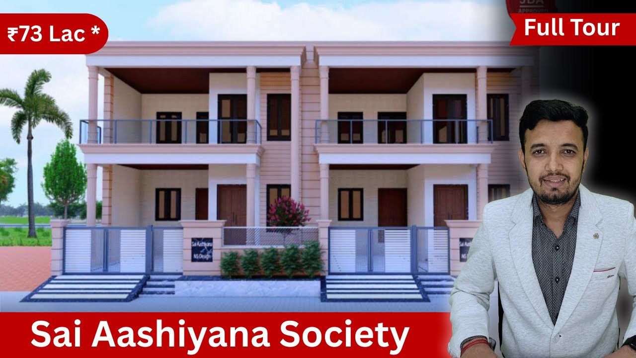 Sai Aasiana Society Luxury Duplex 3 BHK Villa Just 77 Lac* Onwards Near Shikargarh Mini Market