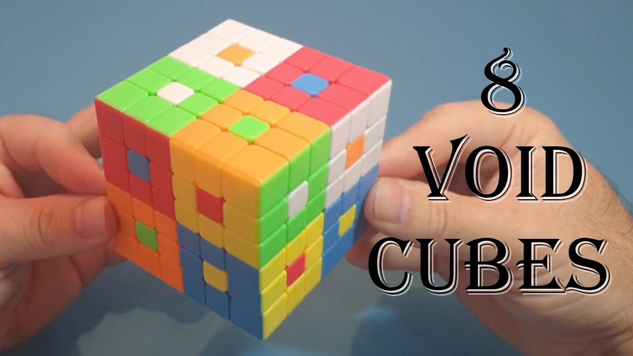 Patron De Cubo Rubik PATRÓN 6X6 | 8 void cubes - YouTube