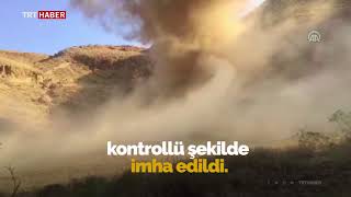 Vanda Pkknın Toprağa Gömülü Tuzağı Önlendi