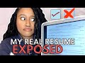 THE RESUME THAT GOT ME MY DREAM JOB| Software Engineer Resume Template|Software Engineer Resume Tips