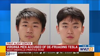 Two men charged after trying to fraudulently buy Tesla from Knoxville dealership: KPD