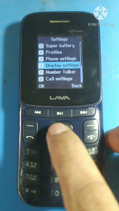 Lava A3 Power Show Date And Time Setting #Short Video