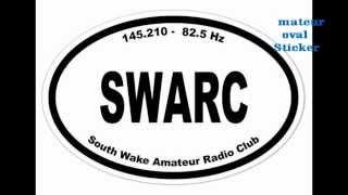 N4SMB Amateur Oval Stickers
