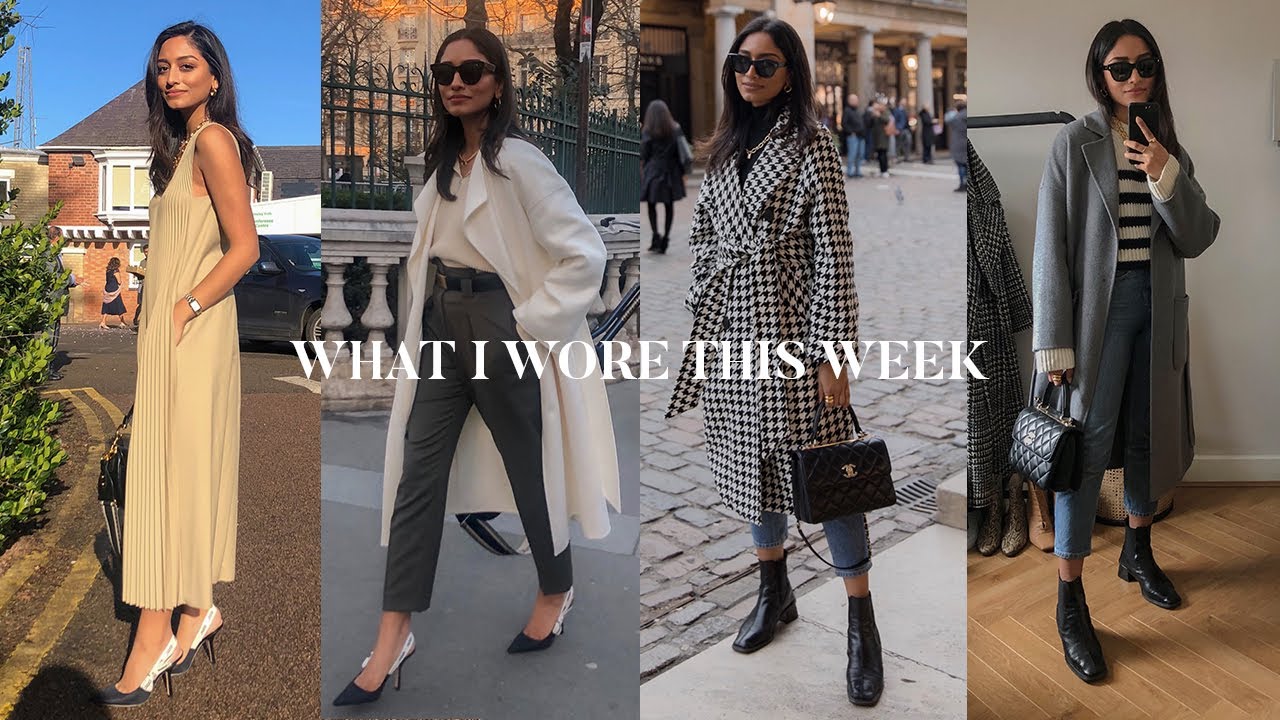 OUTFITS OF THE WEEK I NEW WINTER SKINCARE AND OUTFITS LOOKBOOK - YouTube