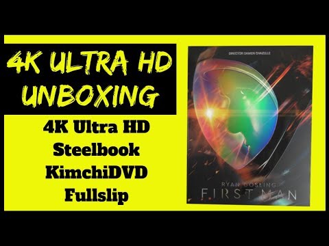 first-man-kimchidvd-4k-uhd-steelbook-unboxing-|-fullslip-|-u`mania-|-aufbruch-zum-mond-steelbook