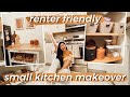 EXTREME KITCHEN MAKEOVER | Renter-Friendly Home Updates + Pinterest Dream Pantry