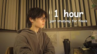 1 hour study with me | background noise