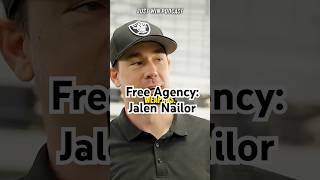 The @raiders made one of the more savvy free agent pick upon Jalen Nailor.