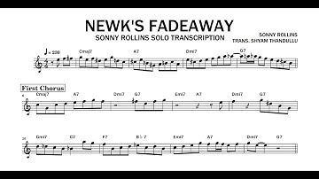 How To Destroy Rhythm Changes In 2 Choruses || Sonny Rollins on "Newk