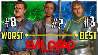 All 13 Survivors Ranked Worst to Best! (Evil Dead: The Game) screenshot 5