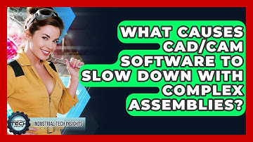 What Causes CAD/CAM Software To Slow Down With Complex Assemblies? - Industrial Tech Insights