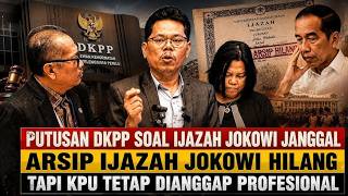 🔴PUTUSAN DKPP SOAL IJAZAH JOKOWI MENGUATKAN INDIKASI PESANAN!