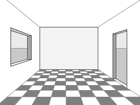 Prospettiva Centrale 2 Stanza Room In 1 Point Perspective Youtube