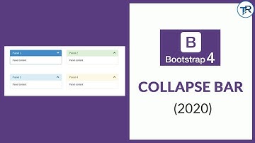 HOW TO CREATE ACCORDION IN BOOTSTRAP 4 (2020) | HOW TO CREATE COLLAPSE PANEL IN BOOTSTRAP