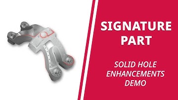 Solid Hole Enhancements Demo | Mastercam 2024 Signature Parts Demo