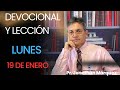 DEVOCIONAL Y LECCIÓN |LUNES 19 DE ENERO|Jonathan Márquez |Emergencias Bíblicas