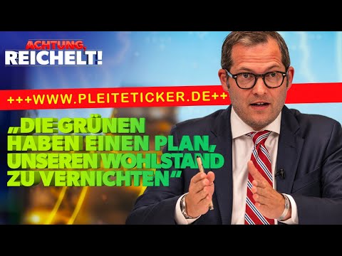 Die Grünen haben einen Plan, unseren Wohlstand zu vernichten // Jetzt online: www.pleiteticker.de